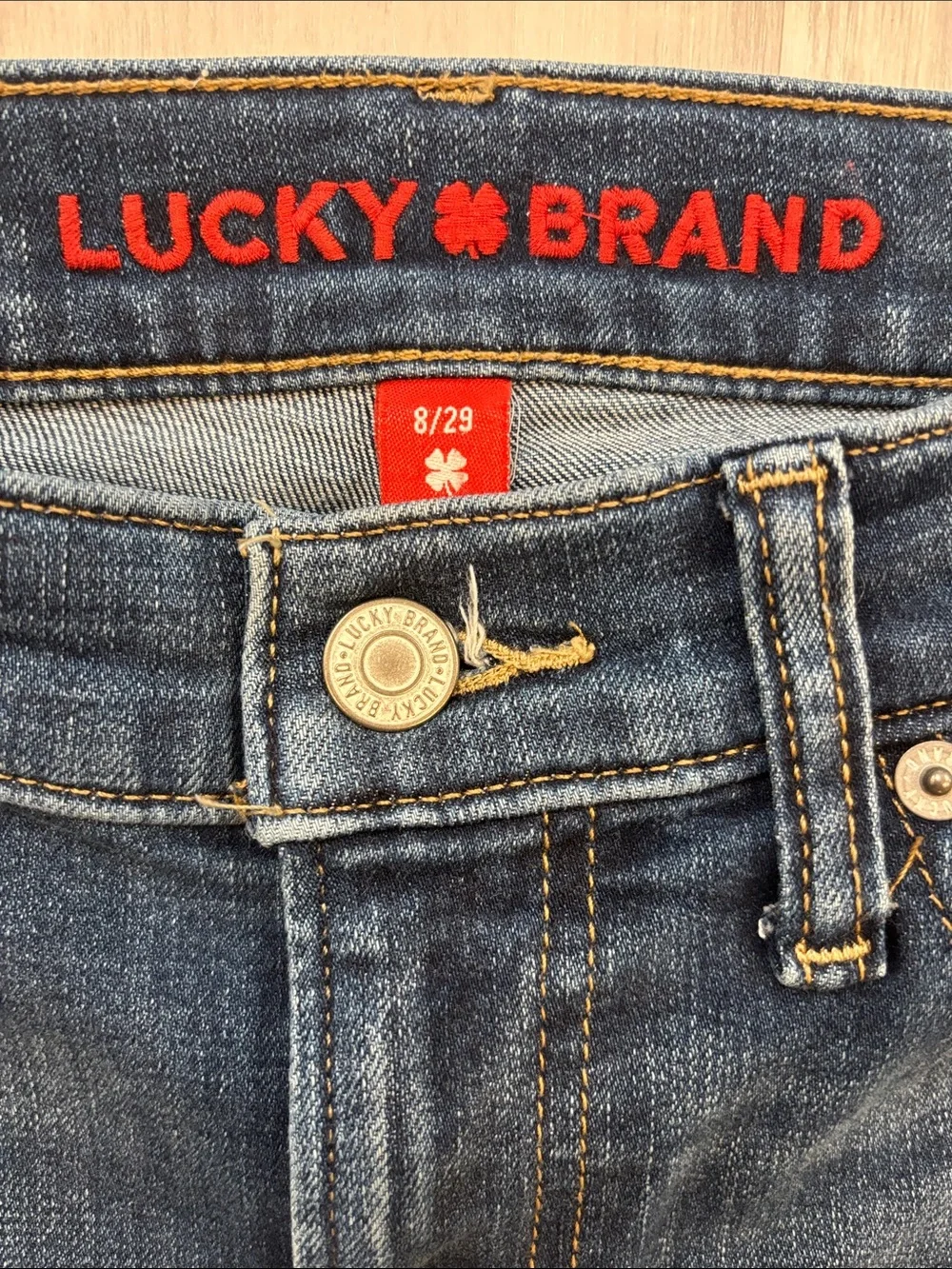 Lucky Brand Sweet Mid Rise Crop Women's Dark Indigo Jeans 8/29